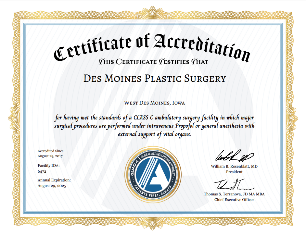dmps quad a certficiate